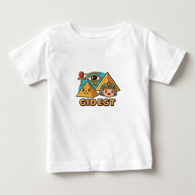 Camisa com Desenho do Faraó e Olho de Hórus (Frente)
