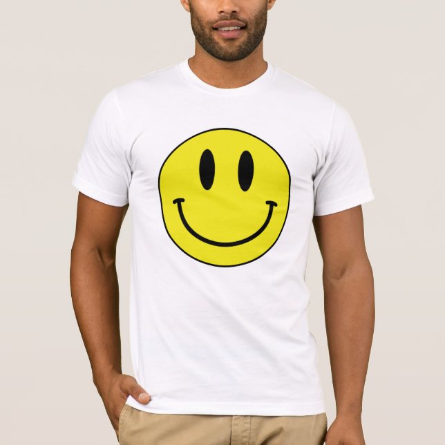 CAMISA COM FACE FELIZ (Frente)
