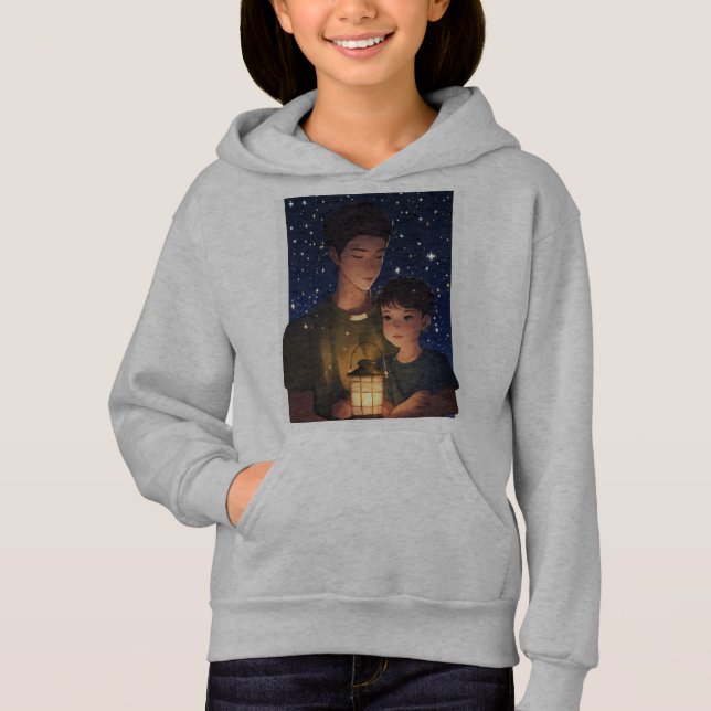 Camisa com imagem de menina e sua mãe (Frente)