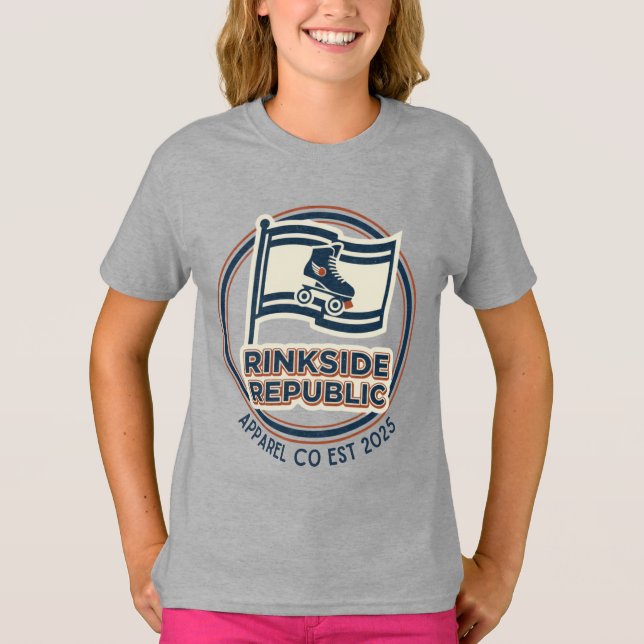 Camisa com Logo da Rinkside Republic (Frente)