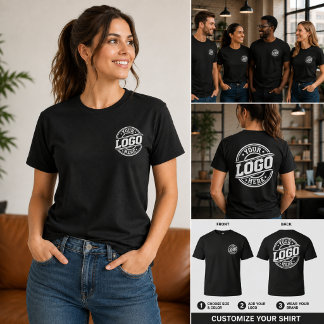 Camisa com Logotipo Personalizado | Camiseta Perso