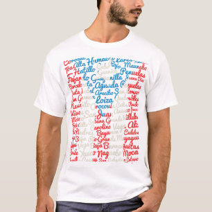 Camisa com os povos