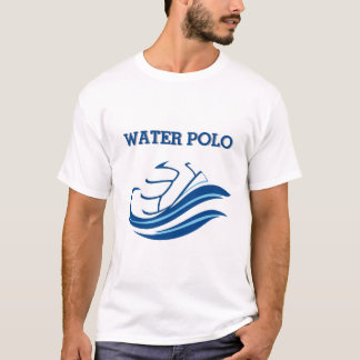 Camisa com polo de água com logotipo