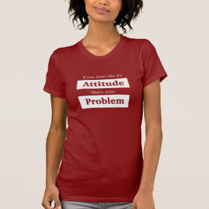 Camisa com problema de atitude