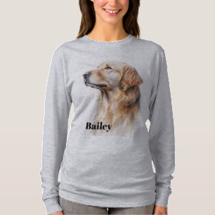 Camisa com Retrato Personalizado do Cachorro – Nom