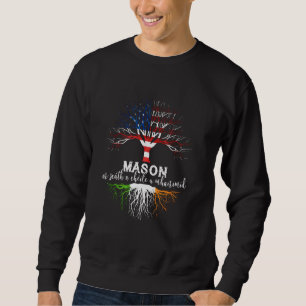 Camisa com Sobrenome Irlandês Mason Raízes Irlande