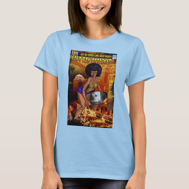 Camisa Comic East Bay Express (Frente)