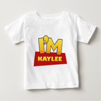 camisa cómica do logotipo do costume KAYLEE