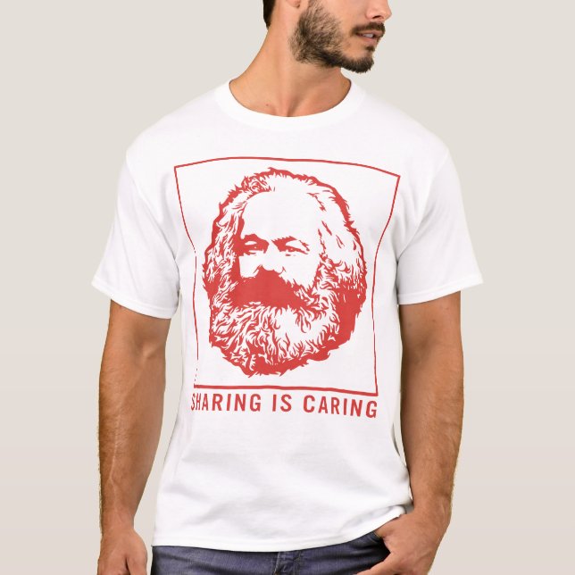 Camisa Comunista, Compartilhamento É Carinho De Ka (Frente)