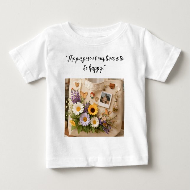 Camisa confortável de ajuste largo com um estilo c (Frente)