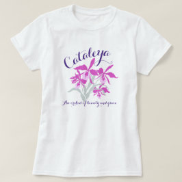 Camisa conhecida da orquídea do significado das