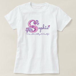 Camisa conhecida do monograma do significado das