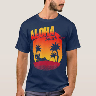 Camisa Conservadora Aloha Snackbar Engraçada