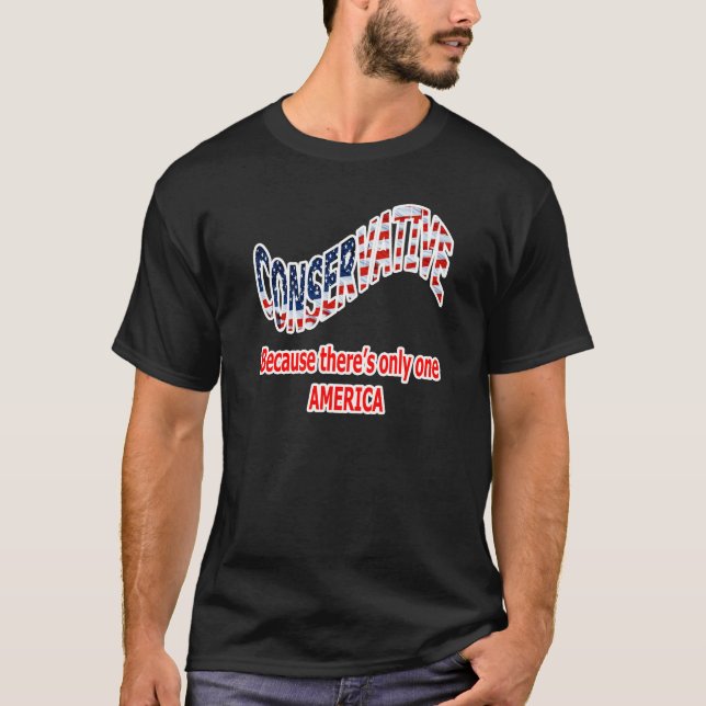Camisa conservadora da bandeira (Frente)