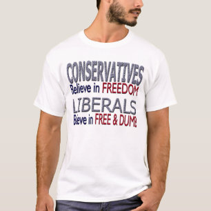 Camisa conservadora/liberal