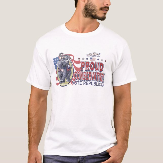 Camisa conservadora orgulhosa (Frente)