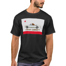Camisa conversível Corvair, bandeira da Califórnia