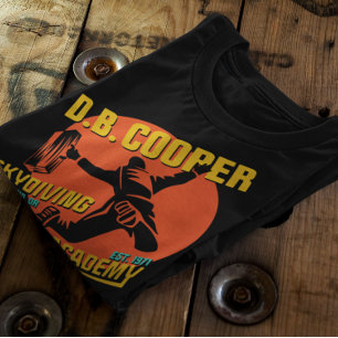 Camisa Cooper do Hijacker DB,DB Cooper vive DB Coo