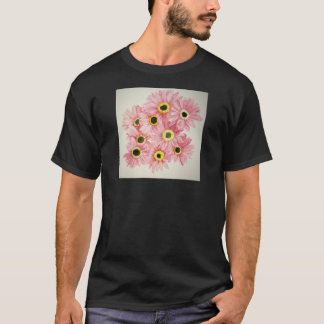 Camisa cor-de-rosa da flor