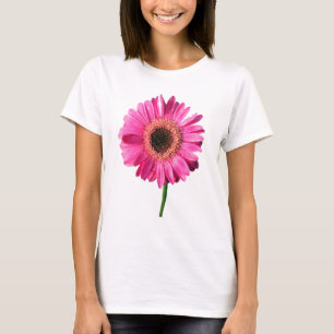 Camisa cor-de-rosa da flor