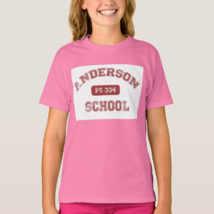 Camisa cor-de-rosa de Anderson
