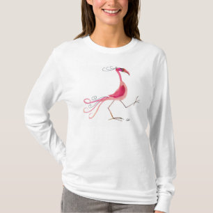 Camisa cor-de-rosa do flamingo