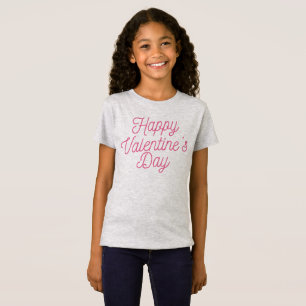 Camisa cor-de-rosa do jérsei do feliz dia dos
