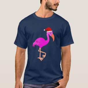 Camisa cor-de-rosa dos feriados do Natal do