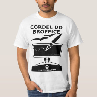 Camisa Cordel faz BrOffice