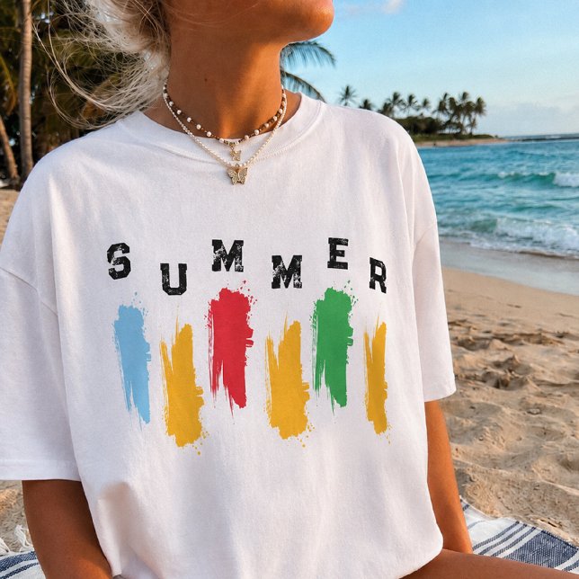 Camisa Cores Copa do Mundo 2026 camiseta de verão (Criador carregado)