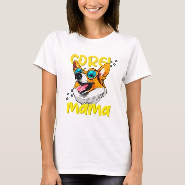 Camisa Corgi | Camisola Corgi | Cachorro (Frente)
