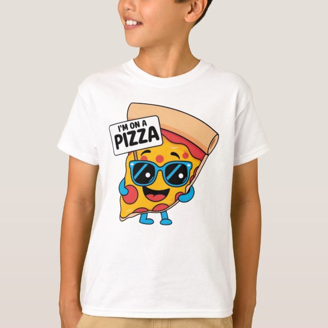 Camisa Cosmic Pizza Alienfriend – Diversão Fora de (Frente)