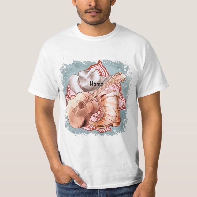 Camisa Country Guitar (Frente)