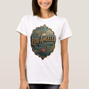 Camisa Crisp Gold LOS ANGELES CITY OF ANGELS Sloga