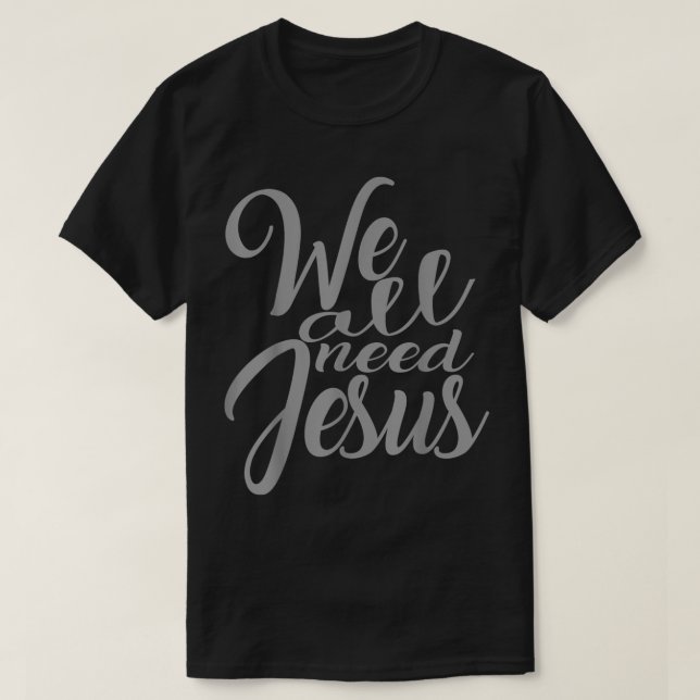 Camisa Cristã de Jesus (Frente do Design)