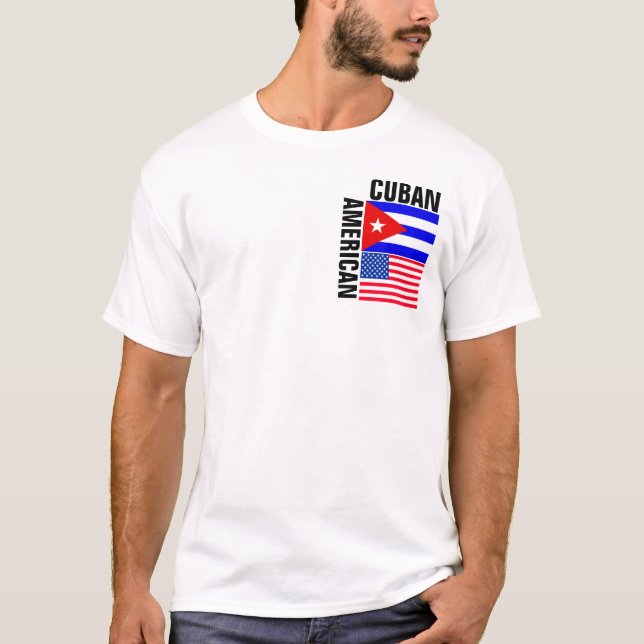Camisa CUBANO-AMERICANA (Frente)