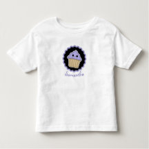 Camisa Cupcake Roxo Kawaii Toddler