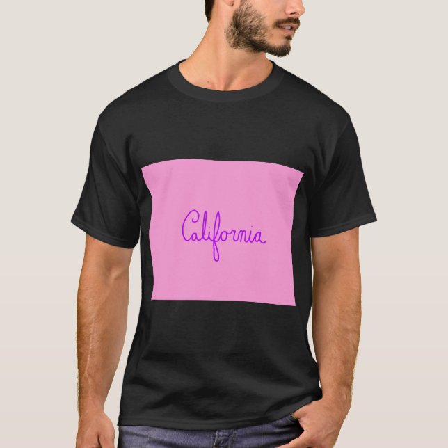 Camisa Cursiva da Califórnia (Frente)