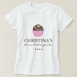 Camisa customizável da padaria