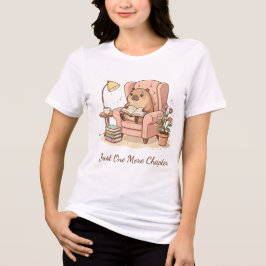 Camisa Cute Capybara Reading – Só Mais Um Capítulo