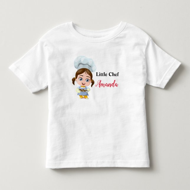 Camisa Cute Chef / Cozinheiro para Bebê (Frente)