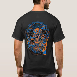 Camisa Cyber Skull Panther – Mecânica Futurista 