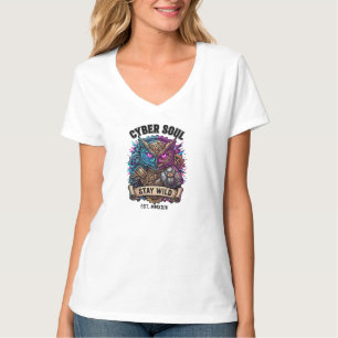 Camisa Cyber Soul Stay Wild Cyber Owl