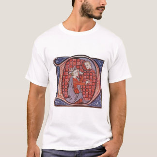 Camisa D T inicial iluminada