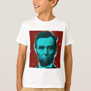 Camisa da arte de Abraham Lincoln--Design original