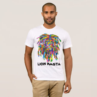 Camisa da arte T de Rasta Rastafarian Dreadlocks