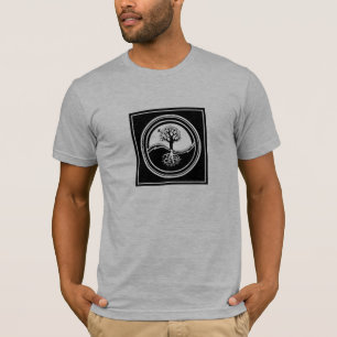 Camisa da árvore de Yin Yang