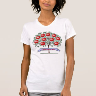 Camisa da árvore genealógica - nome 10
