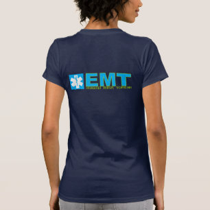 Camisa da assinatura EMT das mulheres
