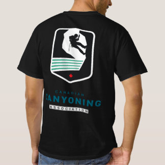 Camisa da Associação Canadiana de Canyoning